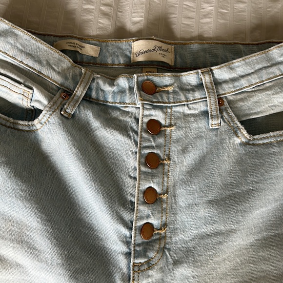 Wide Leg Ripped Acid Denim - Picture 3 of 4